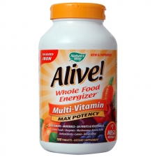 Alive! Max Potency, No Iron Added