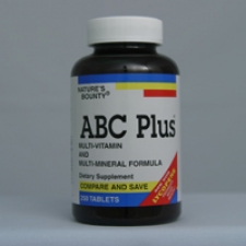 ABC Plus 250 Tablets Each - 3 Pack