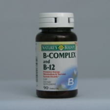 B-Complex and B-12 90 Tablets Each - 3 Pack