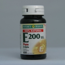 E-200 Natural D-Alpha 100 Softgels Each - 3 Pack