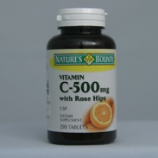 C-500mg with Rose Hips 250 Tablets Each - 3 Pack