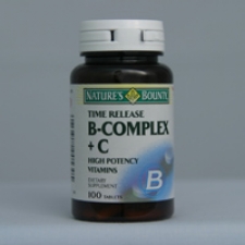 Super B-Complex C Time Release 100 Tablets Each - 3 Pack