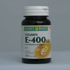 E-400 Natural D-Alpha 100 Softgels Each - 3 Pack