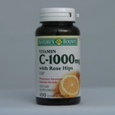 C-1000mg with Rose Hips 100 Tablets Each - 3 Pack