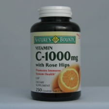 C-1000mg with Rose Hips 250 Tablets Each - 3 Pack