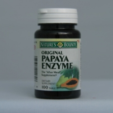 Papaya Enzyme Chewable 100 Tablets Each - 3 Pack
