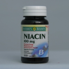 Niacin 100mg 100 Tablets Each - 3 Pack