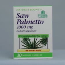 Saw Palmetto Extract 1000mg Softgels 30 Softgels Each - 3 Pack