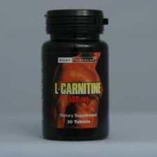 L-Carnitine 500mg 30 Capsules Each - 3 Pack