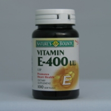 E-400 I.U. 100 Softgels Each - 3 Pack