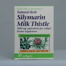 Silymarin Milk Thistle Extract 1000mg 30 Softgels Each - 3 Pack