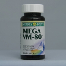 Mega VM 80 60 Tablets Each - 3 Pack