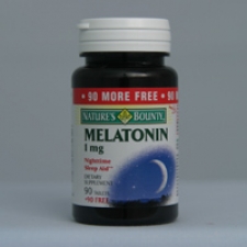 Melatonin 1mg 90 + 90 Free Tablets Each - 3 Pack