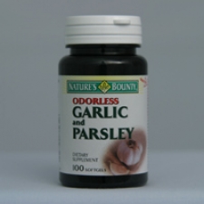 Garlic and Parsley 100 Softgels Each - 3 Pack