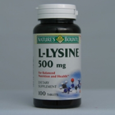 L-Lysine 500mg 100 Tablets Each - 3 Pack