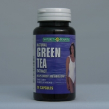Green Tea Extract - Natural - 50 Capsules Each - 3 Pack