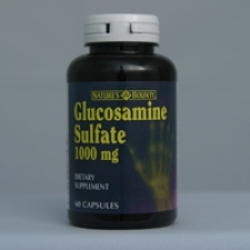 Glucosamine Sulfate 1000mg 60 Capsules Each - 3 Pack