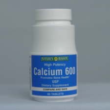 Calcium 600 - 60 Tablets Each - 3 Pack
