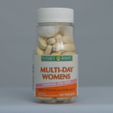 Multi-Day Woman's with Calcium and Extra Iron 100 Tablets Each - 3 Pack