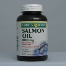 Salmon Oil 1000mg 120 Softgels Each - 3 Pack