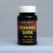 Yohimbe Bark 760mg- 50 Tablets Each - 3 Pack