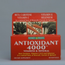 Antioxidant 4000 Softgels (Box) 60 Softgels Each - 3 Pack