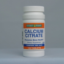 Calcium Citrate with Vitamin D 100 Tablets Each - 3 Pack