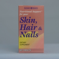 Skin,Hair and Nails 60 Tablets Each - 3 Pack