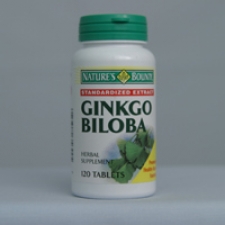 Ginkgo Biloba 60mg 120 Tablets Each - 3 Pack