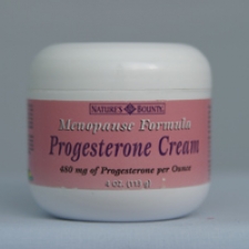 Progesterone Cream - Menopause Formula 480mg of Progesterone per Ounce 4 oz Each - 3 Pack