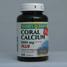 Coral Calcium Plus 1000mg 120 Capsules Each - 3 Pack