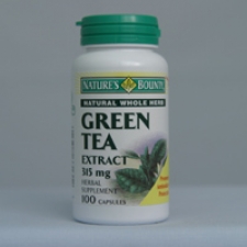 Green Tea 315mg 100 Capsules Each - 3 Pack