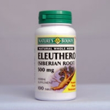 Eleuthero - Siberian Ginseng 500mg 100 Tablets Each - 3 Pack