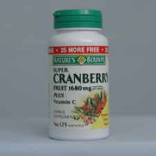 Cranberry Fruit Plus Vitamin C 100 Softgels Each - 3 Pack